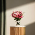 Pink Sunshine Flower Vase